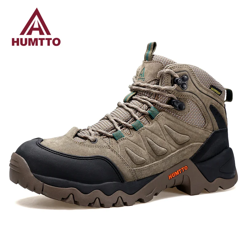 Top Trends: HUMTTO Hiking Boots Winter Mens Sneakers Waterproof Sports Climbing Trekking Shoes For Men Luxury Designer Outdoor Safety Shoe Shoppable Styles