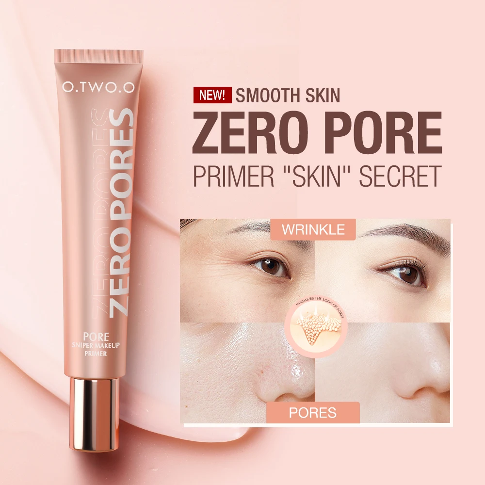 Top Trends: O.TWO.O Face Primer Base Makeup Oil-Control 20Ml Invisible Pore Smooths Fine Lines Brighten Moisture Primer For Face Cosmetics Shoppable Styles