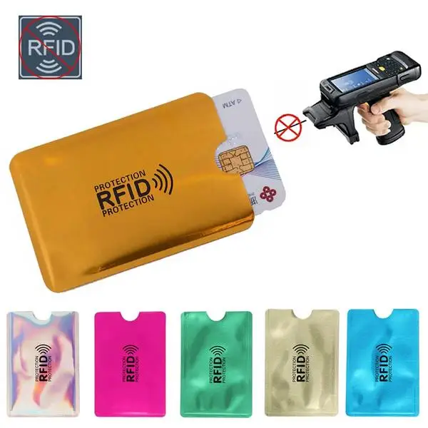 Top Trends: Anti Rfid Wallet Bank Card Holder Id Bank Card Case Protection Metal Credit Card Holder Shoppable Styles