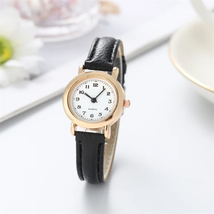 Top Trends: Small And Exquisite Girl&#039;s Quartz Watch Digital Simple Belt Ladies Watch Shoppable Styles