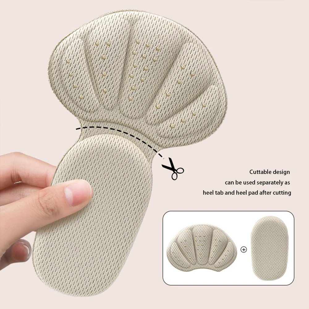 Top Trends: Soft Heel Stickers Women's Memory Sponge Half Insoles High-heel Shoe Pads Pain Relief Protector Cushion Back Sticker Inserts Shoppable Styles - Image 5