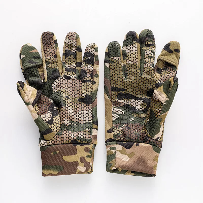 Top Trends: Outdoor Tactical Gloves Mountaineering Shooting Hunting Riding Full Finger Non-slip Mittens Can Touch Screen Winter Warm Gloves Shoppable Styles - Image 3