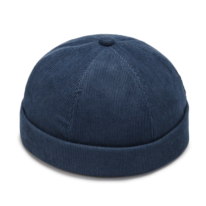 Top Trends: Japanese Style Brimless Skullies Cap Hip Hop Hats Beanie Hat Women Men Solid Color Dome Hat Portable Street Casual Men's Caps Shoppable Styles