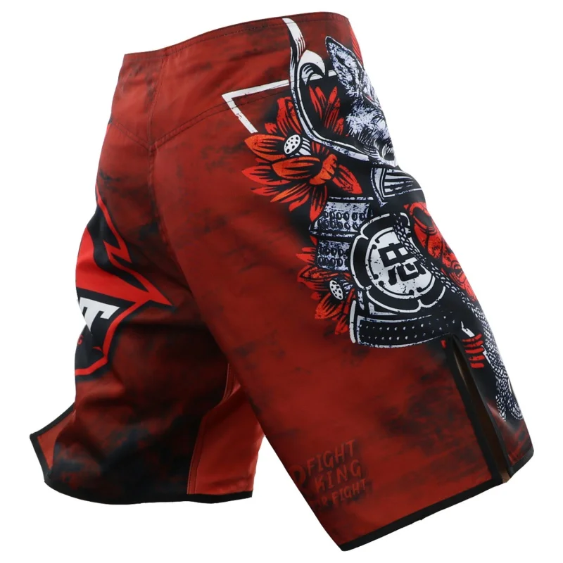 Top Trends: MMA Fight Sports Pants Comprehensive Fighting Training Beach Shorts Fitness Jiu Jitsu Muscle Running Muay Thai Shoppable Styles - Image 3