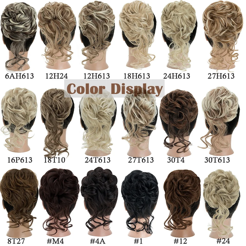 Top Trends: Benehair Synthetic Claw Chignon Women Messy Curly Fluffy Hair Bun Clip In Ponytail Hair Extensions Natural False Hairpieces 65g Shoppable Styles - Image 5