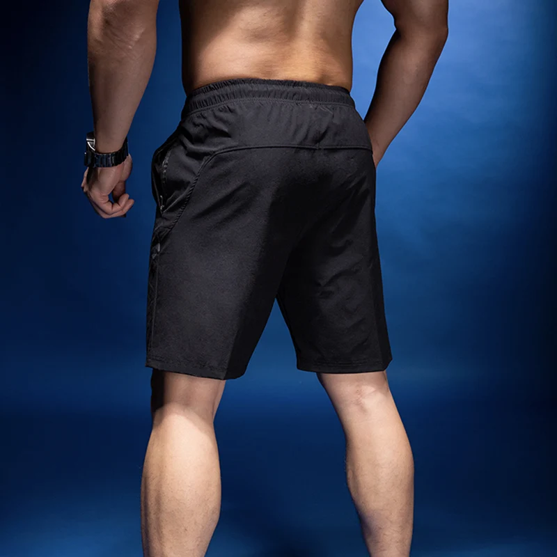 Top Trends: GYM Muscle Fitness Casual Running Five-point Pants Mens Basketball Training Quick-drying Breathable Training Shorts Shoppable Styles - Image 3