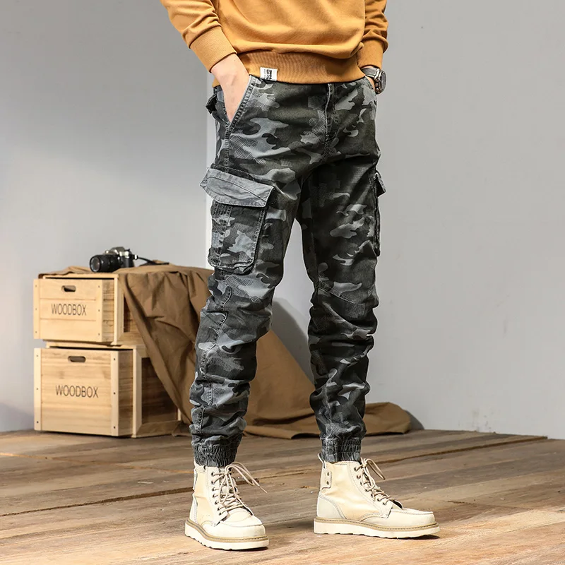 Top Trends: Joggers Cargo Pants Men Casual Hiphop Y2k Pocket Male Trousers Sweatpants Streetwear Military Tactical Camouflage Pants For Mens Shoppable Styles - Image 4