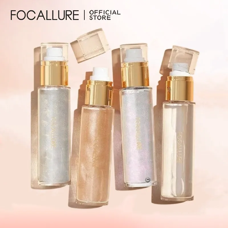 Top Trends: FOCALLURE Diamond Makeup Setting Spray Hydrating Primer Pearlescent Long-Lasting Oil-control Moisturizing Lock Face Cosmetics Shoppable Styles - Image 2