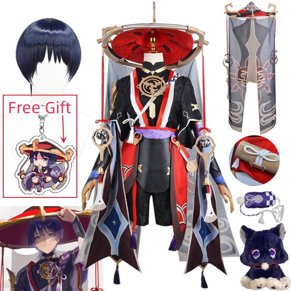 Top Trends: Scaramouche Cosplay Game Cosplay Costume Suit Anime Halloween Carnival Party Clothes Shoppable Styles