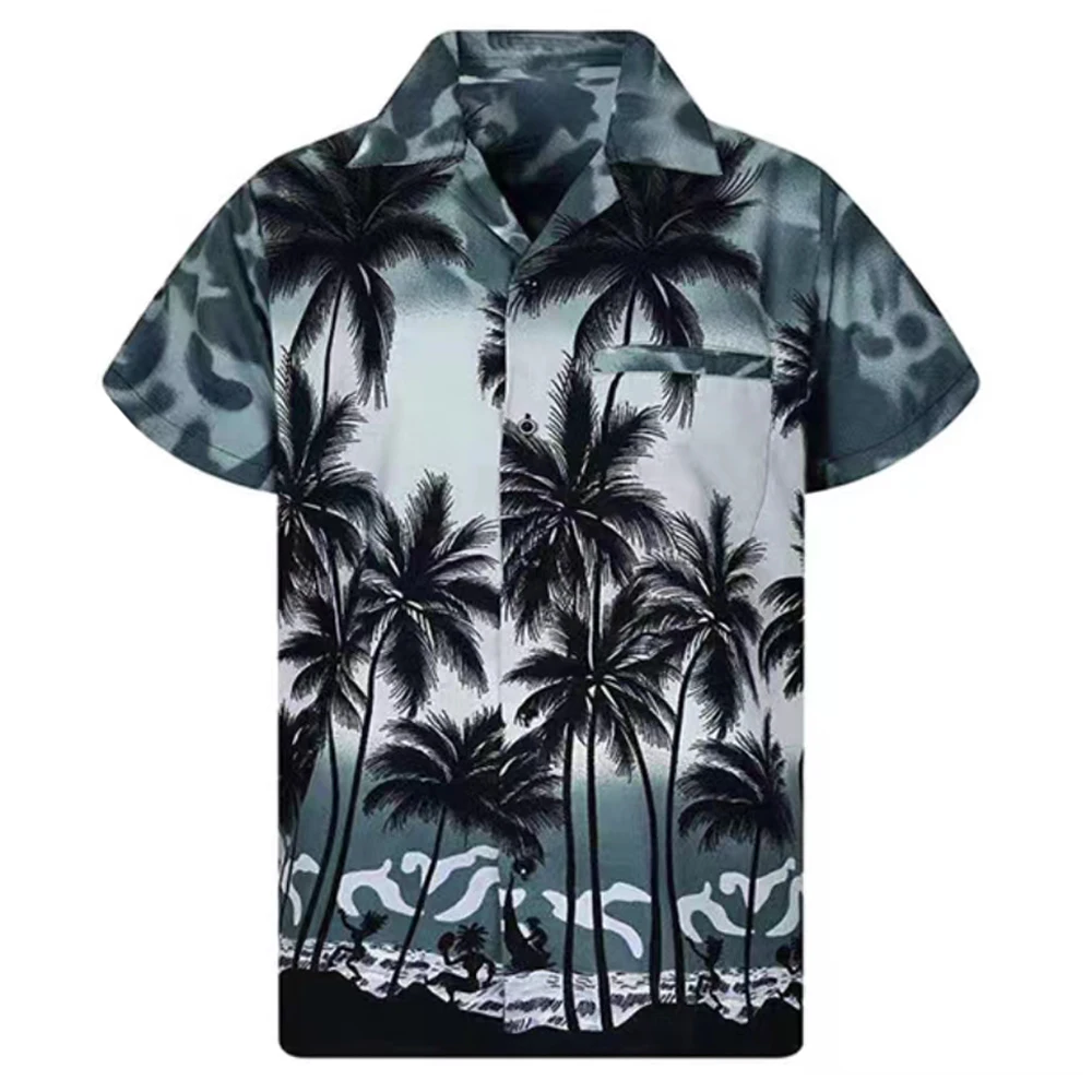 Top Trends: Mens Designer Clothes 3D Printing Shirt Oversized Summer 2023 Travel Hawaii Beach Hawaiian Harajuku Floral Camisa Masculino Shoppable Styles - Image 5