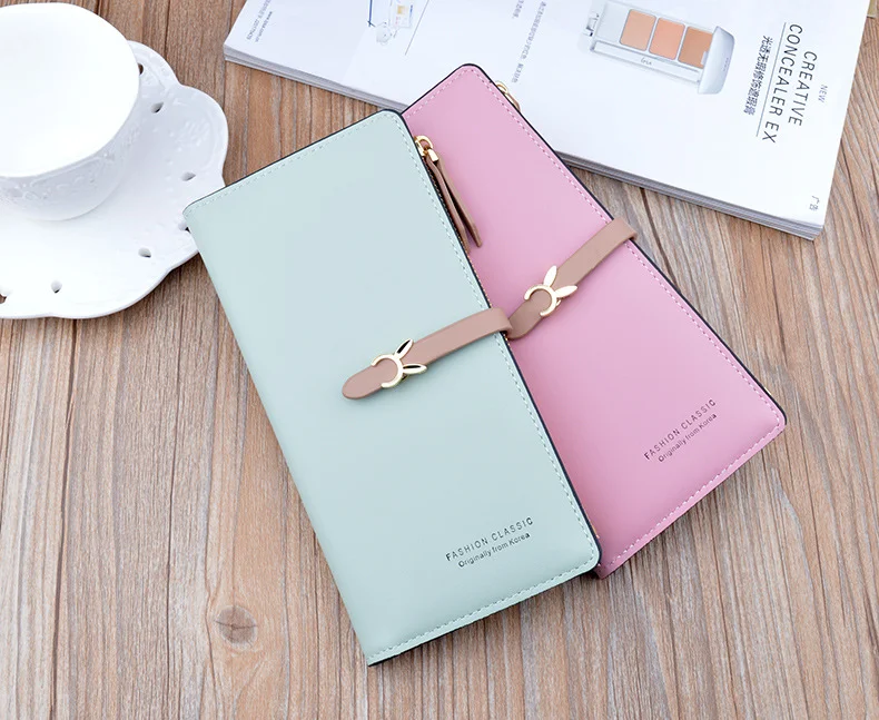 Top Trends: Unistybag Luxury Long Wallet Purses For Women New Trend Slim Wallets Female Clutch Bag Ladies Credit Card Holder Shoppable Styles - Image 6