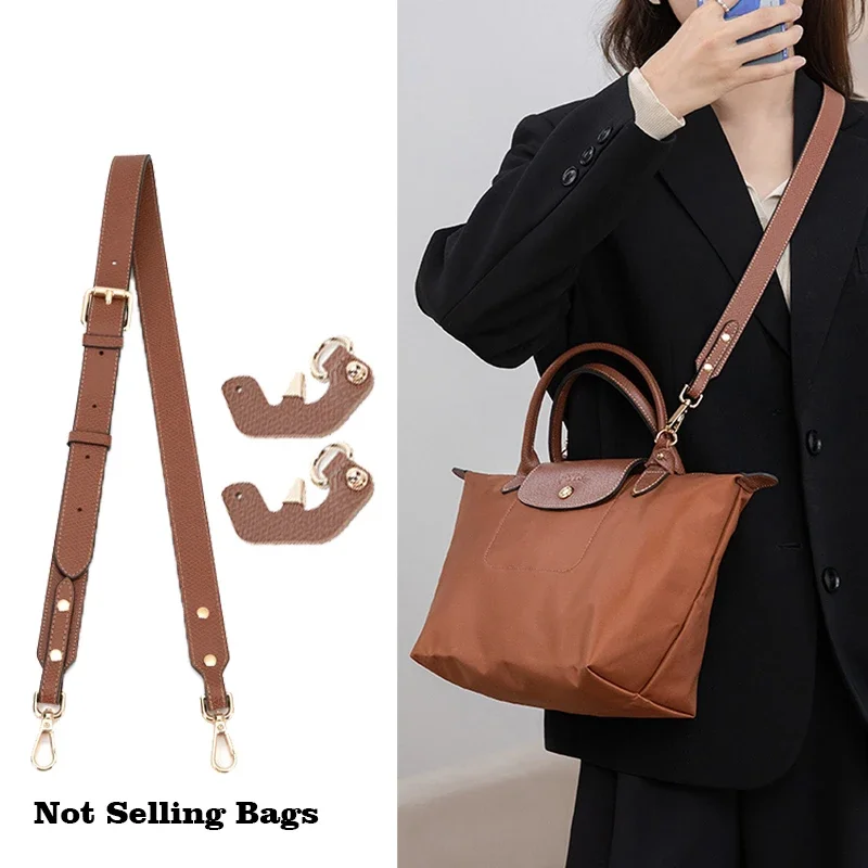 Top Trends: New Adjustable Bag Strap For Longchamp Bag 3pcs Accessories Short Handle Small Size No Punching Modification Tote Shoulder Strap Shoppable Styles