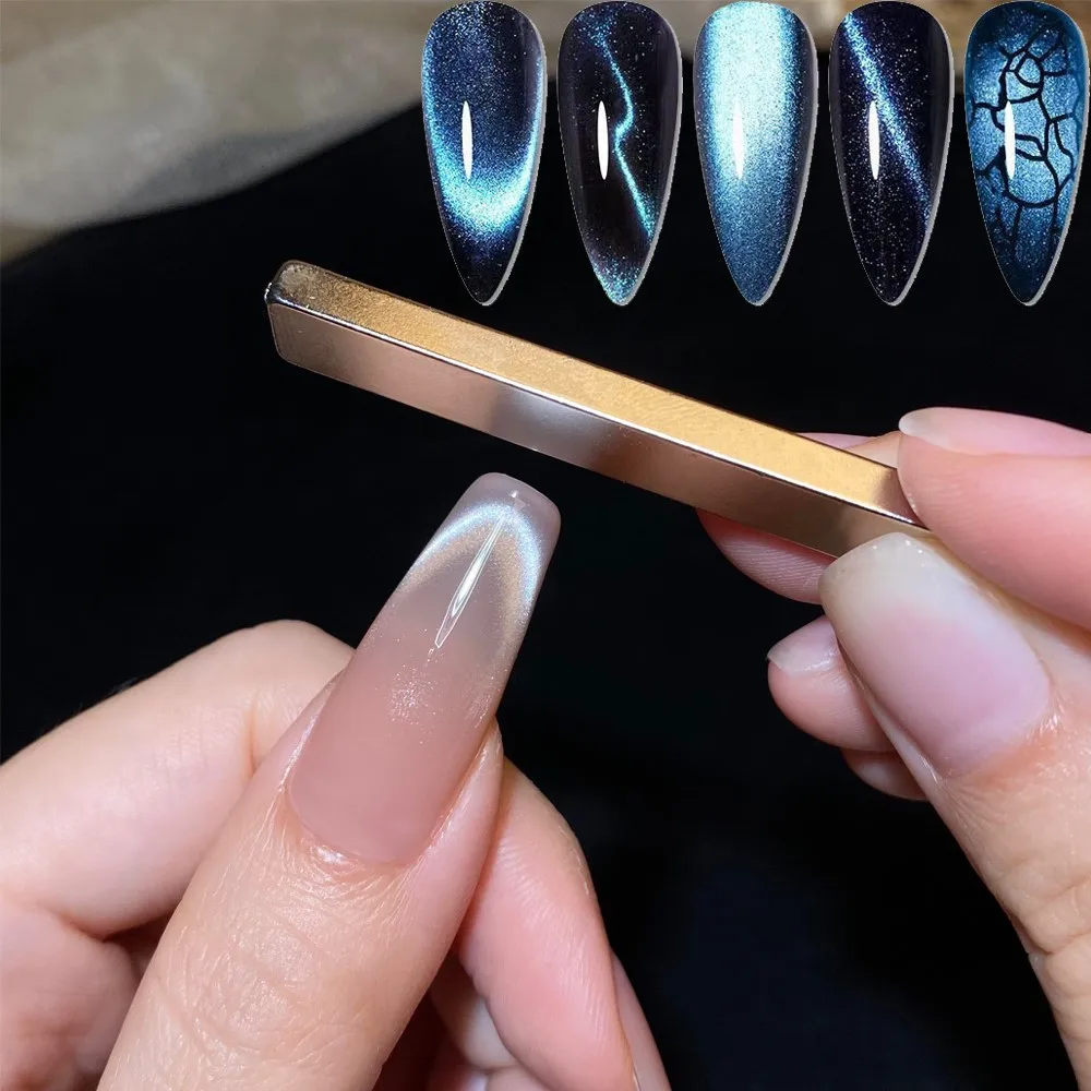 Top Trends: Super Strong Magnet Strip Cat Eyes Magnet For Nail Gel Polish 3D French Line Strip Magnetic Rod Stick Multi-Function Magnet Tool Shoppable Styles