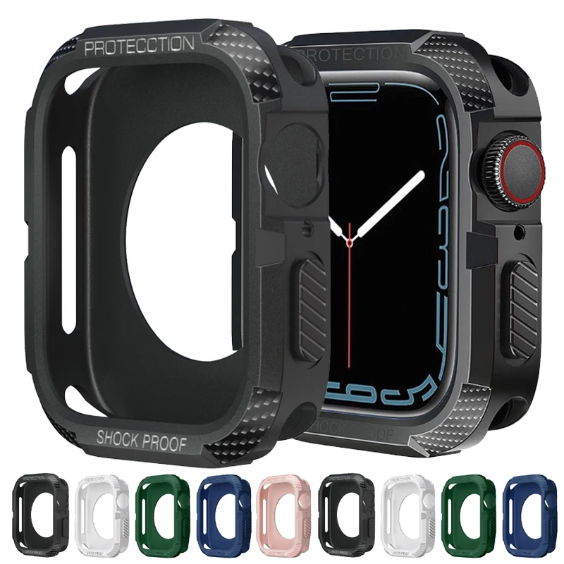 Top Trends: Cover For Apple Watch Ultra 8 7 6 SE 5 3 Accessorie TPU Screen Protector Case Iwatch Series 44mm 40mm 41mm 45mm 42mm 38mm 49mm Shoppable Styles