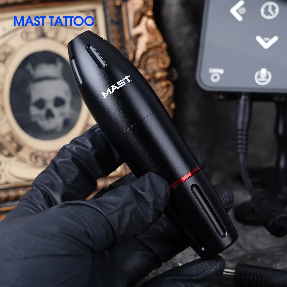 Top Trends: Mast Tattoo K2 New Professional Tattoo Pen Gun Matte Rotary Tattoo Machine For Cartridge Needles Tattoo Supplies Shoppable Styles