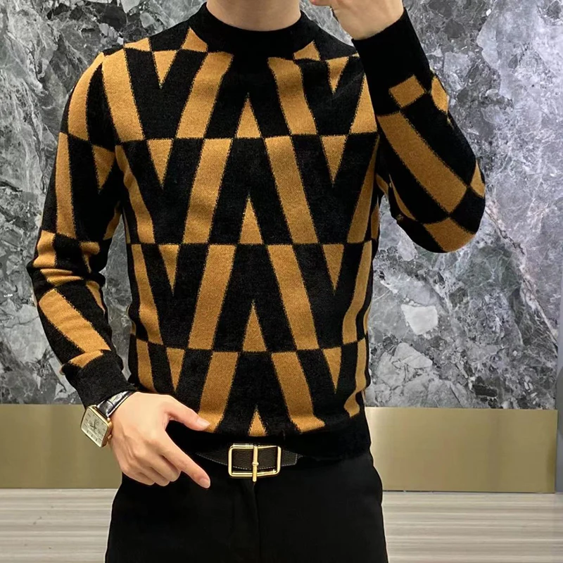 Top Trends: Fashion O-Neck Printing Loose Casual T-Shirt Men&#039;s Clothing 2023 Autumn Winter Oversized All-match Pullovers Korean Tee Shirt Shoppable Styles