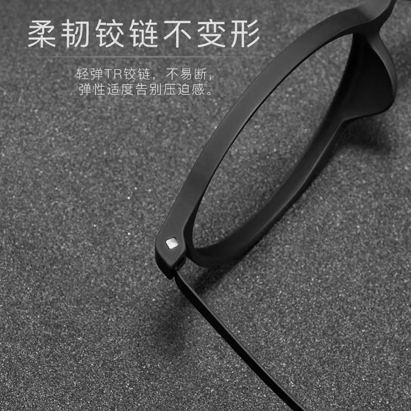 Top Trends: Pure Titanium Round Frame Anti Blue Light Photochromic Reading Glasses Men Computer Presbyopic Eyeglasses Magnifying Eyewear Shoppable Styles - Image 6