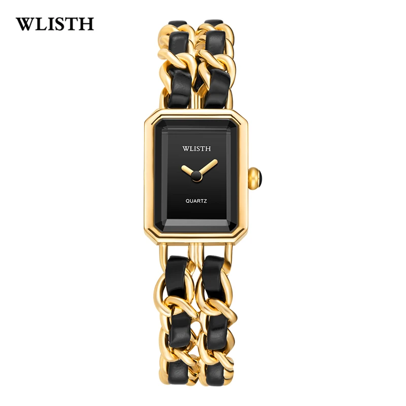 Top Trends: WLISTH Luxury Women Watch Top Brand Fashion Waterproof Stainless Steel Diamond Ladies Quartz Wristwatch Montre Femme Beautiful Shoppable Styles