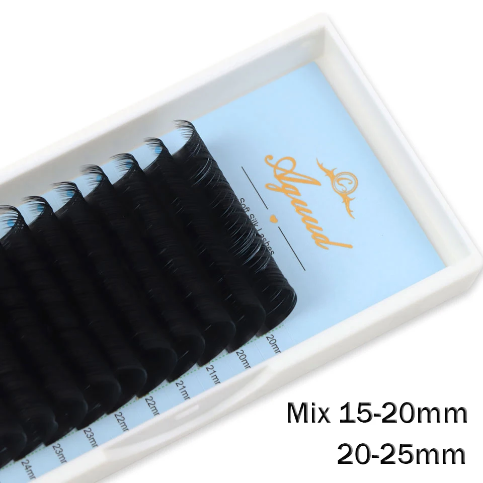 Top Trends: AGUUD 25mm Lashes Long Individual Eyelash Extension 15-20mm 20-25mm False Lashes Faux Mink Classic Lashes 25mm Soft Silk Lashes Shoppable Styles