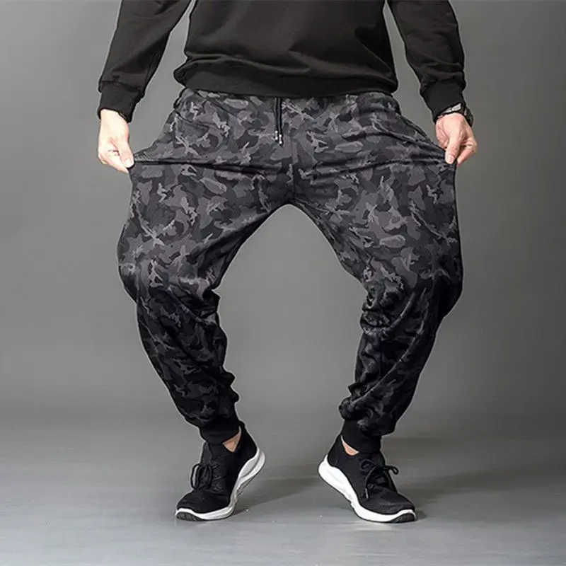 Top Trends: New Promotional Straight Casual Men Camouflage Pants Summer Thin Elastic Waist Cheap Dirt Resistant Big Size Fashion Trousers Shoppable Styles