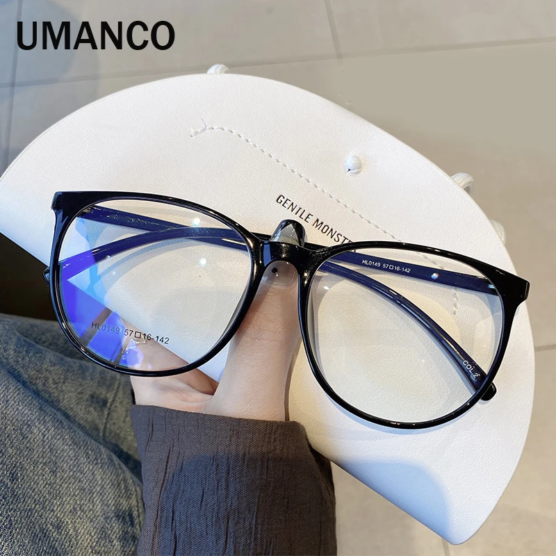 Top Trends: Oversized Round Retro Brown Myopia Glasses For Women Ultralight Finished Prescription Glasses Anti Blue Light Lenses 0 -1.0 -1.5 Shoppable Styles - Image 2