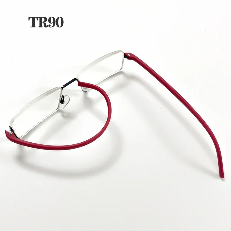 Top Trends: TR90 Half Frame Reading Glasses Classical Women Men Presbyopia Glasses Anti-blue Light Blocking Eyeglasses Diopter + 1.0 TO + 4.0 Shoppable Styles - Image 3