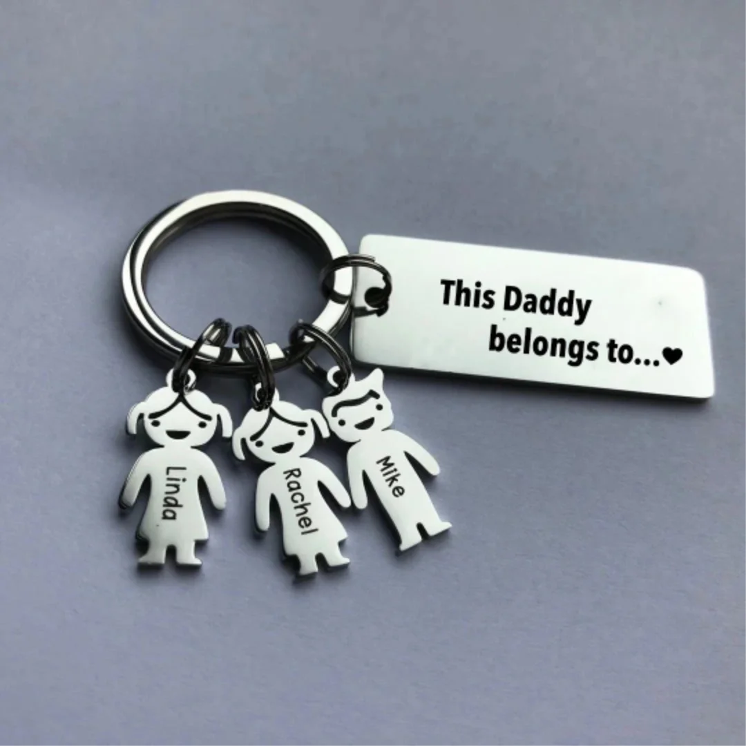 Top Trends: Custom Family Names Keychain This Mommy Belongs To Keychain Personalized Mothers Day Gift This Daddy Belongs To Fathers Day Gift Shoppable Styles