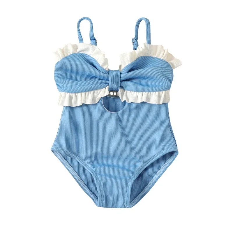 Top Trends: Baby Girls Swimsuit One Piece 3-24M Toddler Bow Ruffle Swimwear Girl Bathing Beach Wear Swimming Infant Kids Clothes Outfit Shoppable Styles