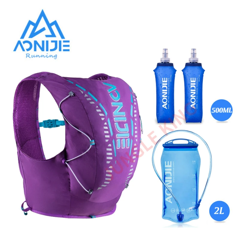 Top Trends: AONIJIE New C962S Update 12L Sports Off Road Backpack Running Hydration Bag Vest Soft For Hiking Trail Cycling Marathon Race 2L Shoppable Styles - Image 2