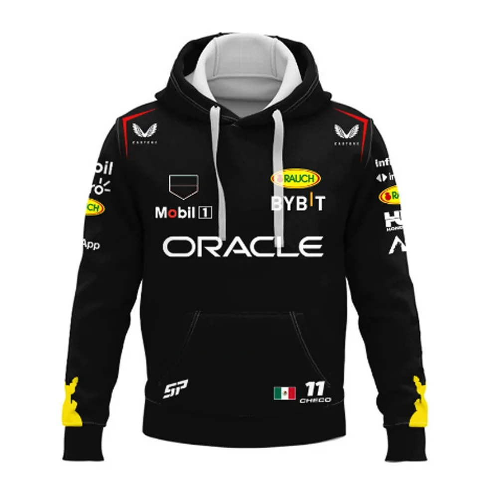 Top Trends: Men&#039;s Hoodie Max 1 Checo 11 Driver Black Large Zipper Sweatshirt Hot Selling Racing Team Fan Pullover Spring / Autumn Street Tops Shoppable Styles