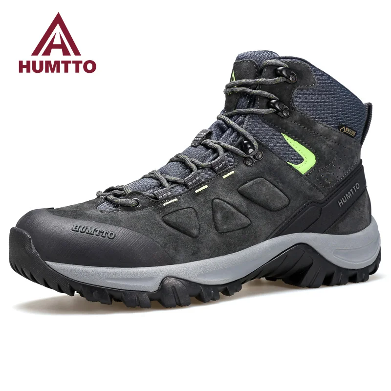 Top Trends: HUMTTO Waterproof Hiking Shoes Male Luxury Designer Outdoor Hunting Sneakers For Men Winter Sports Climbing Trekking Boots Mens Shoppable Styles