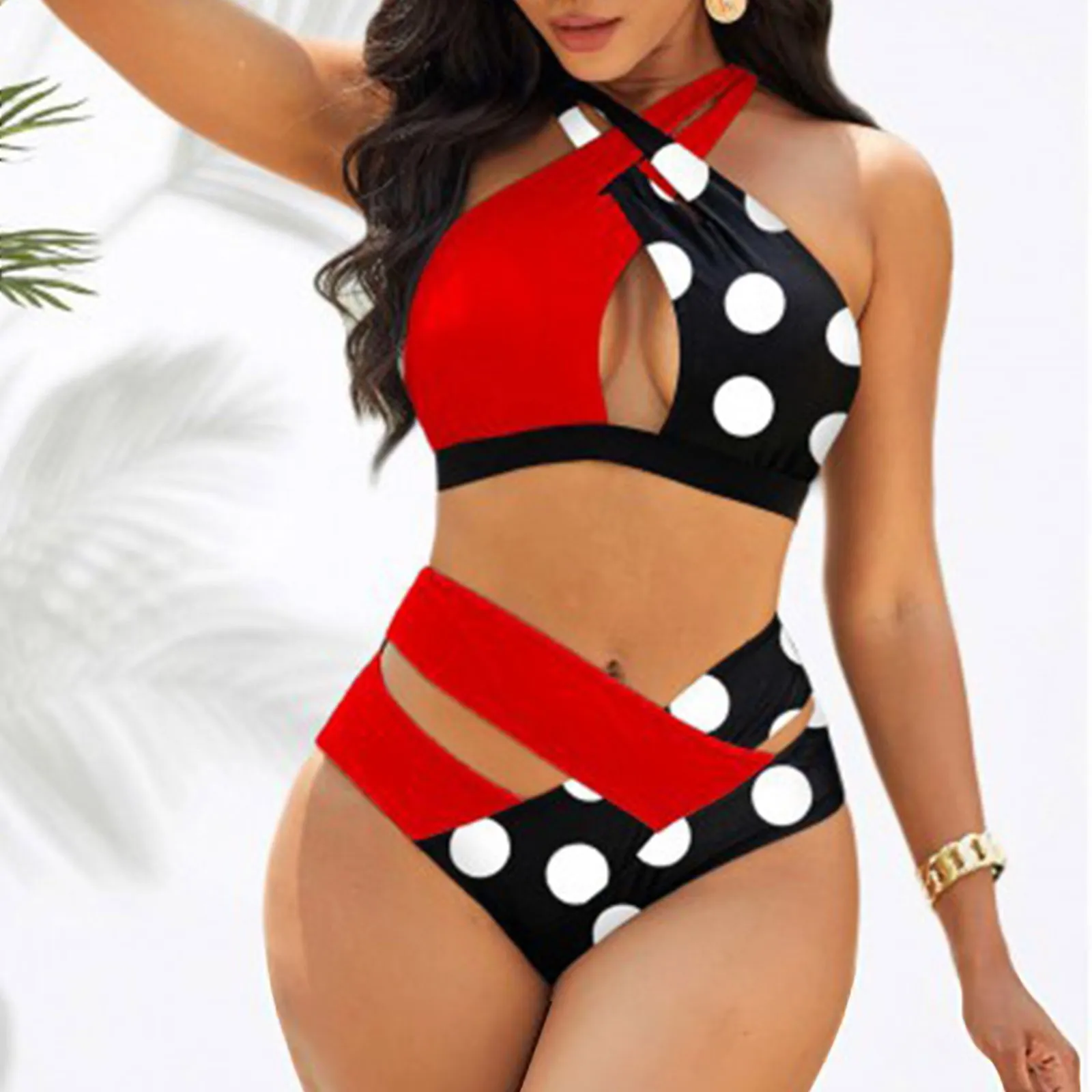 Top Trends: 2023 Women&#039;s High Waist Swimsuit Fashion New Design Printing Swimsuit Two Piece Bikini Set Female Summer Brazilian Swimwear Shoppable Styles