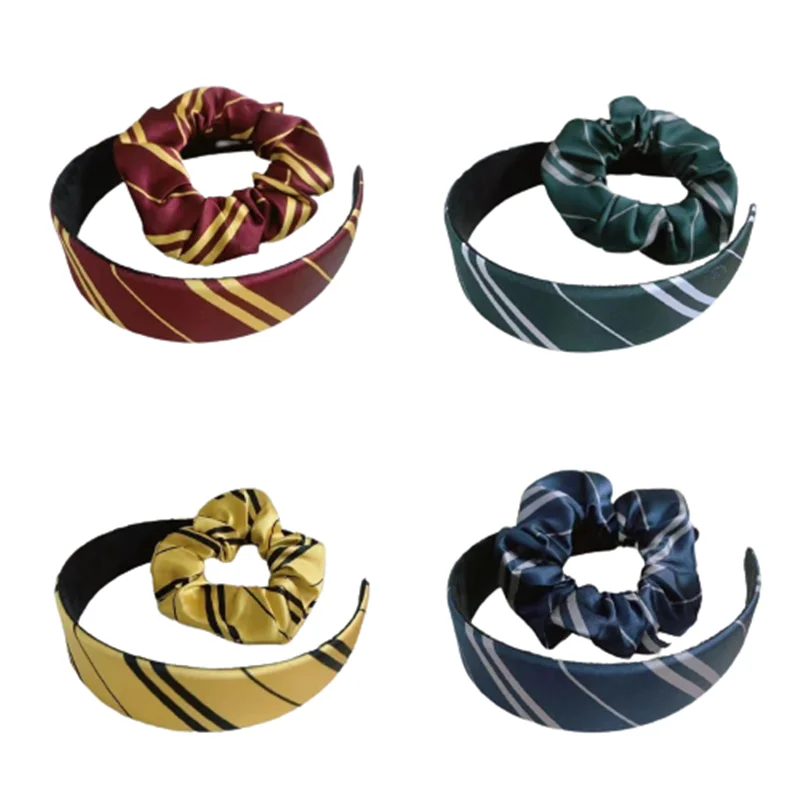 Top Trends: Wizard Magic School Slytherin Cosplay Head Wear Hair Rope Scrunchie Headband Hair Accessories Headwear Props Accessories Shoppable Styles