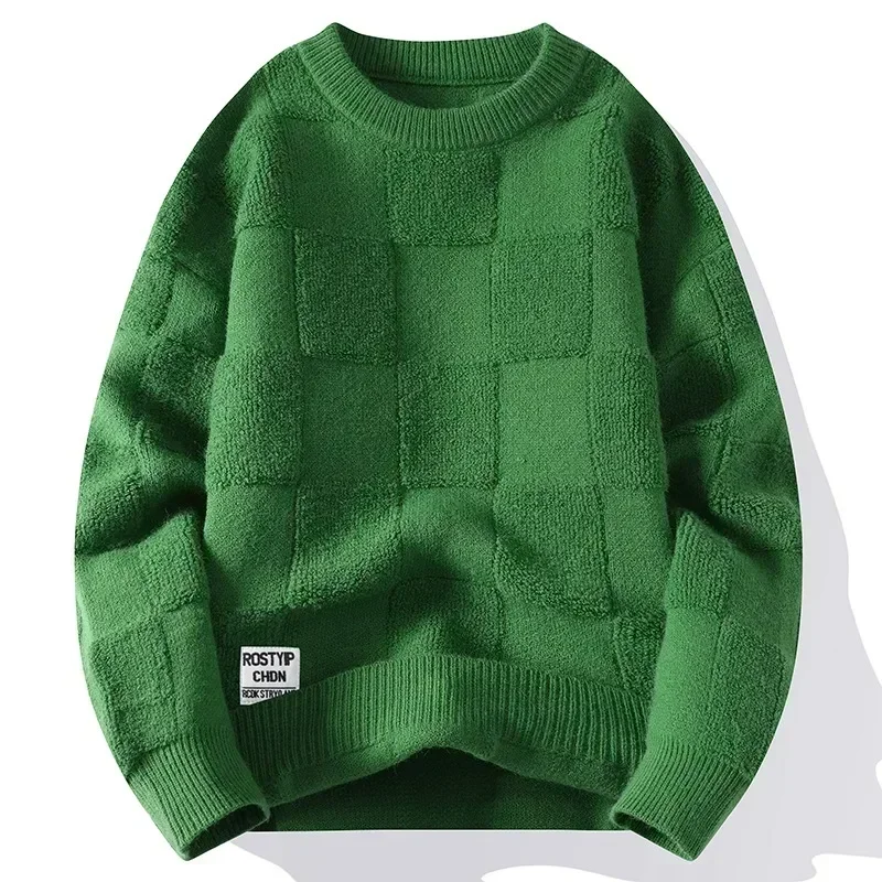 Top Trends: Men Harajuku Fashion Knitted Hip Hop Streetwear Dinosaur Cartoon Pullover Oversized Casual O-Neck Women Vintage Sweaters Shoppable Styles