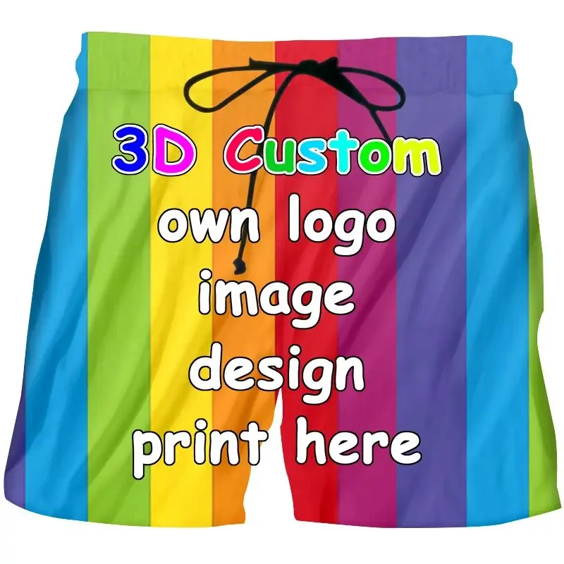 Top Trends: Custom Your Exclusive Ummer Casual Breathable Beach 3D Shorts For Men Shoppable Styles