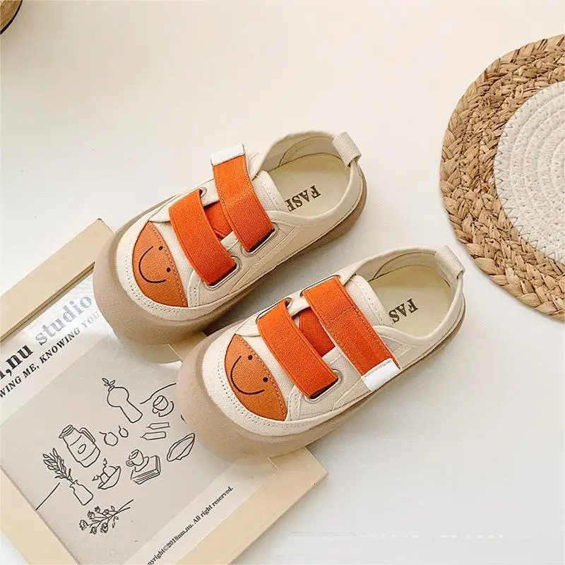 Top Trends: New Spring Baby Shoes For Boy Canvas Toddler Children Barefoot Shoes Soft Sole Outdoor Kids Tennis Fashion Girls Sneakers Shoppable Styles