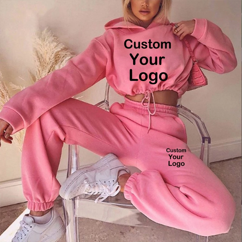 Top Trends: New Fashion Women Track Suits Sports Wear Jogging Suits Ladies Hooded Tracksuit Set Clothes Hoodies+ Sweatpants Sexy Suit Shoppable Styles