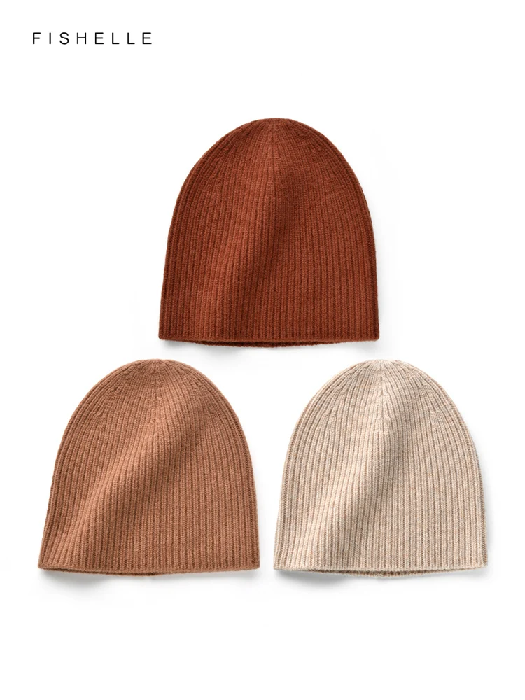 Top Trends: Basic Style Earth Color Solid Color Wool Hat Women's Autumn Winter Warm Simple Cap Men's Knitted Beanie Christmas Gifts Shoppable Styles