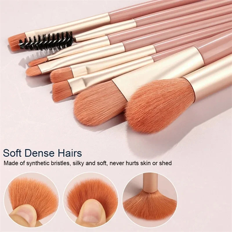 Top Trends: One Set Soft Fluffy Makeup Brushes Set For Cosmetics Foundation Blush Powder Eyeshadow Kabuki Blending Makeup Brush Beauty Tools Shoppable Styles