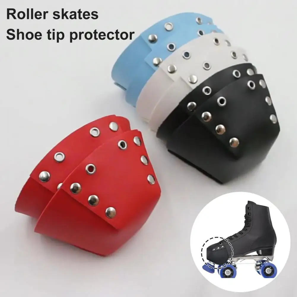 Top Trends: 1Pc Roller Skate Toe Guard Protector Universal Non-slip Shoe Shield Faux Leather Roller Skating Cover Skate Toe Protective Sleev Shoppable Styles