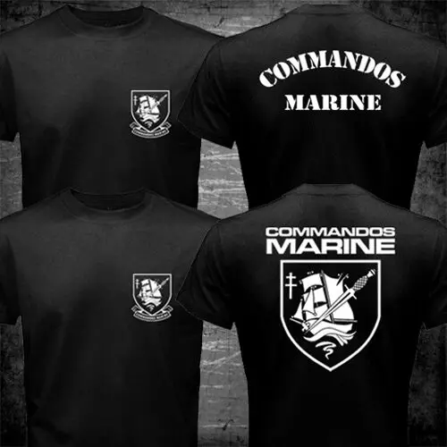 Top Trends: T Shirt Man Military French Navy Special Operation Forces Commandos Marine Shoppable Styles