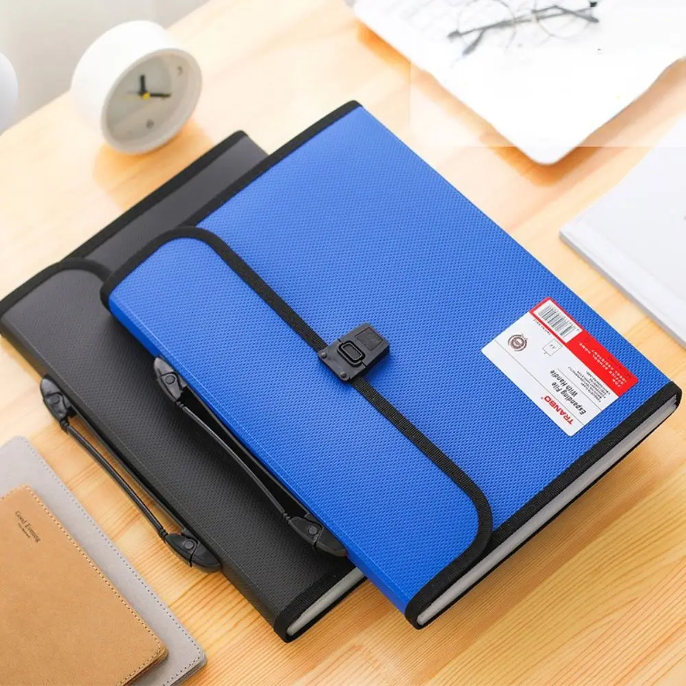 Top Trends: A4 13 Pocket Expanding File Briefcases Hand Held Paper Folder Document Organiser Document Bag Storage Wallet Shoppable Styles