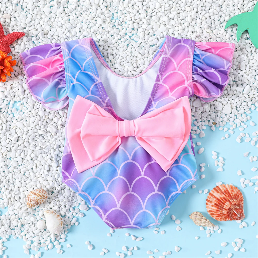 Top Trends: Summer Kids Toddlers Swimsuit One-piece Bathiing Suit Digtial Print Baby Bathing Suit Overall Jumpsuit Summer Beachwear Swimwear Shoppable Styles