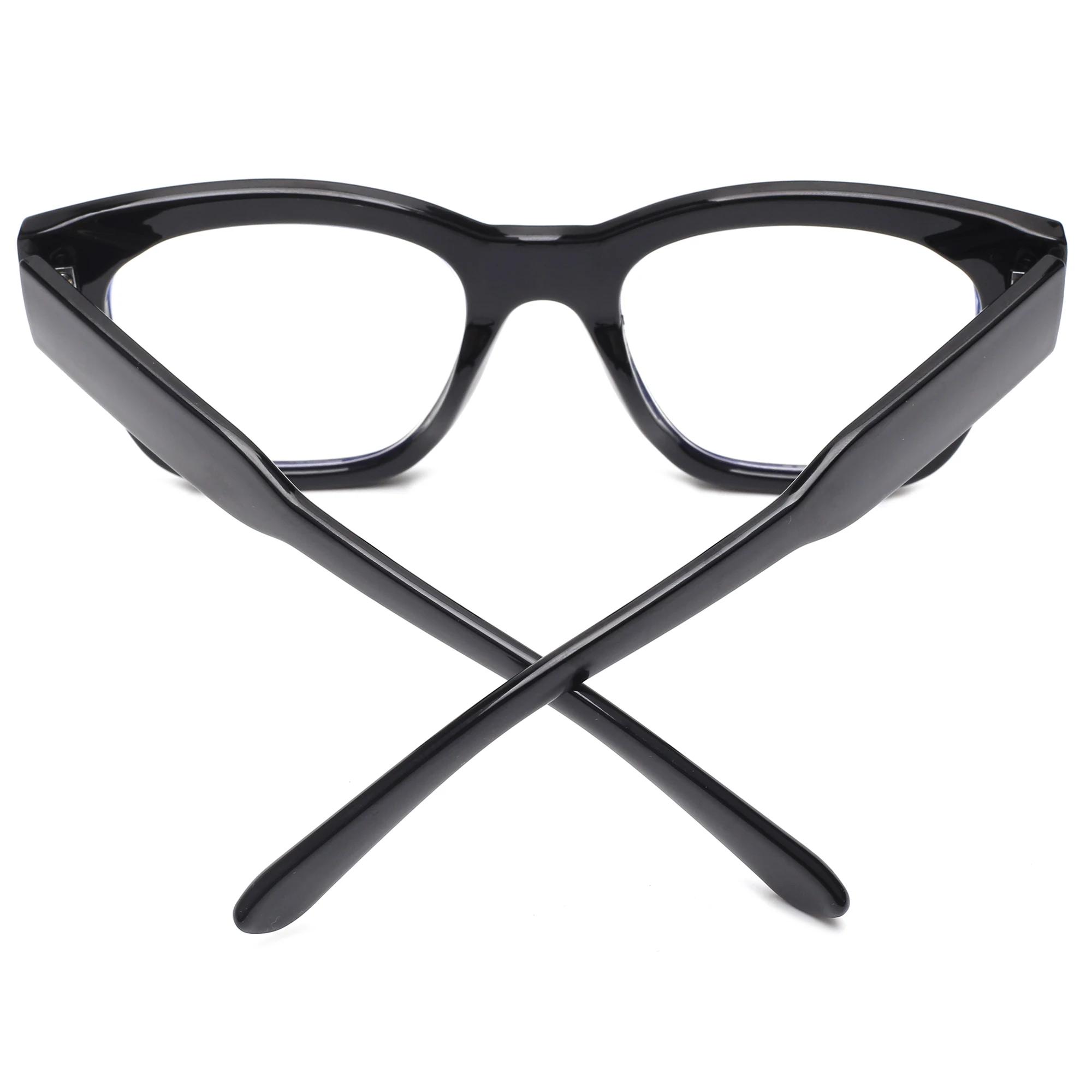 Top Trends: JM Showbiz Square Blue Light Blocking Reading Glasses, Oversized Oprah Computer Readers For Women Men Shoppable Styles - Image 2