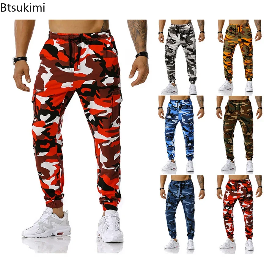 Top Trends: New 2024 Cotton Camo Harem Pants Men Multiple Color Camouflage Military Tactical Cargo Pants Men Joggers Trousers With Pockets Shoppable Styles