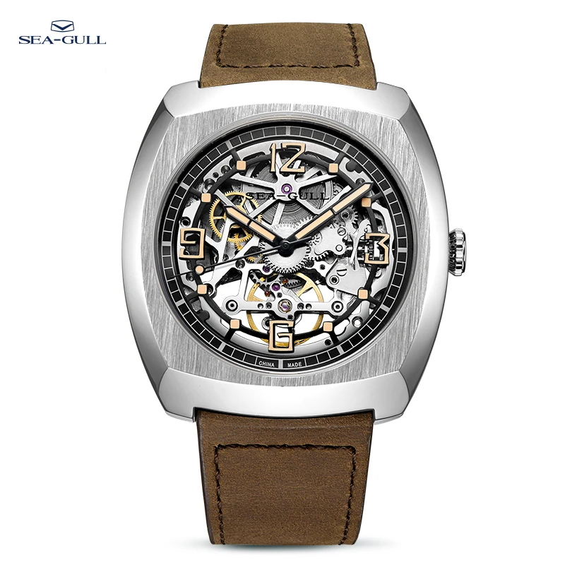 Top Trends: 2023 Seagull Luminous Watch For Men Automatic Mechanical Wristwatches Waterproof Skeleton Dial Relogio Masculino 849.27.6094 Shoppable Styles