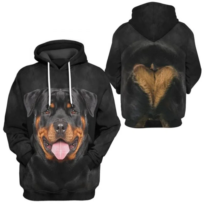 Top Trends: Rottweiler / Shetland Sheepdog / Vizsla 3D Printed Hoodie Women For Men Pullovers Street Tracksuit Love Dog Gift Shoppable Styles