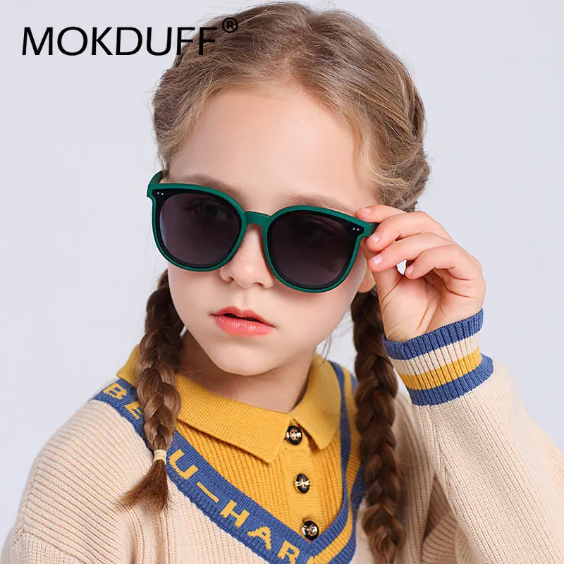 Top Trends: 3-12 Years Kids Polarized Sunglasses Boys&#039; Cool Girls Soft TPEE Frame Cat Eye Design Fashion Sun UV400 Protection Oval Glasses Shoppable Styles