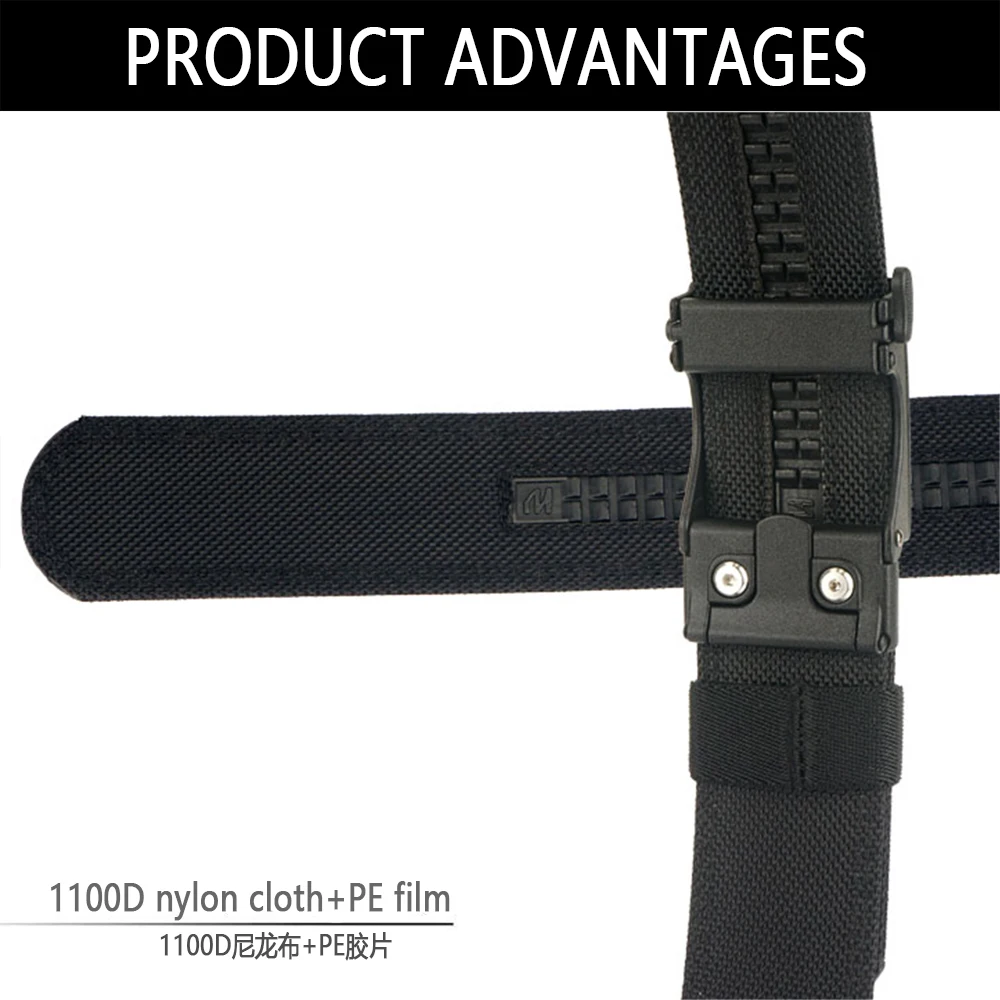 Top Trends: TUSHI Belt Men Outdoor Hunting Metal Tactical Belt Multi-function Alloy Buckle High Quality Marine Corps Canvas Hanging Gun Belt Shoppable Styles - Image 2