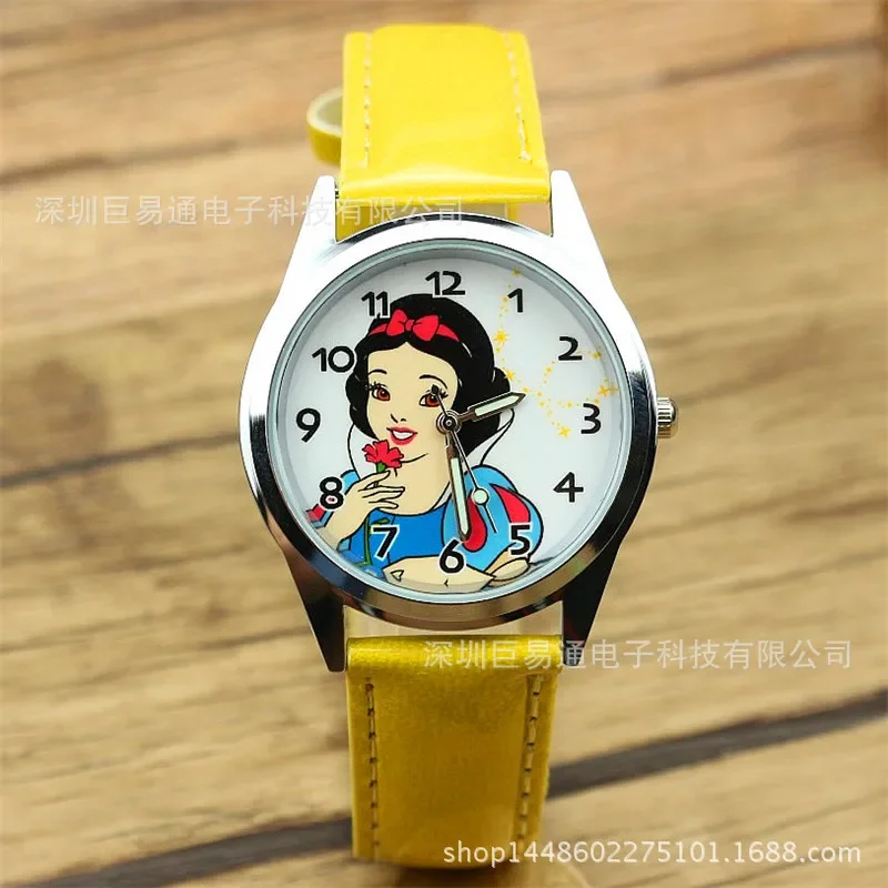 Top Trends: Hot Selling Disney Series Cartoon Watche Snow White Quartz Watches Men And Women Belt Wristwatches Creative Gifts Birthday Gifts Shoppable Styles